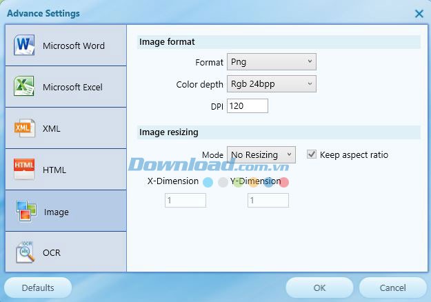 Chuyển đổi PDF sang ảnh với First PDF
