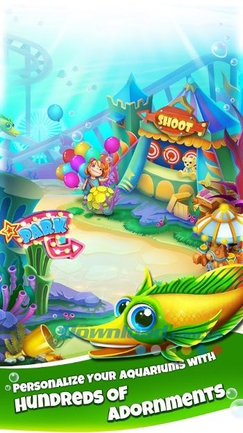 Hàng trăm loài cá và vật phẩm phong phú