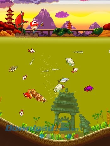 Chiêm ngưỡng cảnh quan tuyệt đẹp trong game Fishing Break