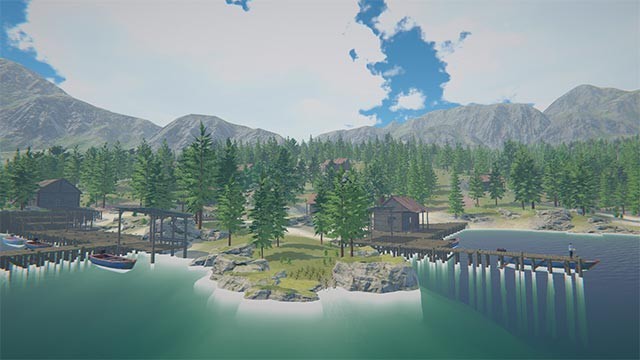 Thích ứng với môi trường và loài cá tại mỗi địa điểm trong Fishing for a Living game