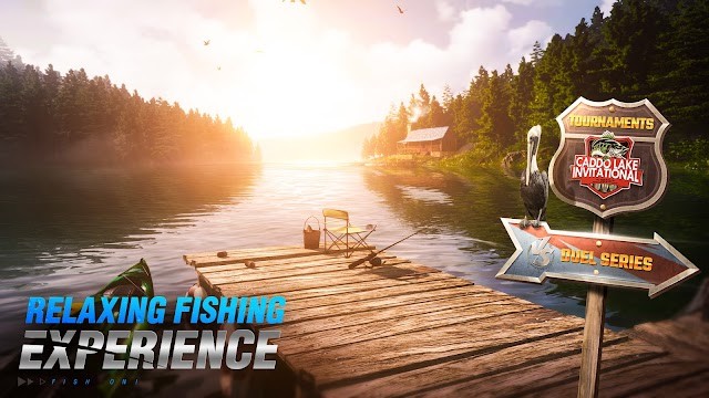 Trải nghiệm sự thư giãn khi câu cá khi chơi game Fishing Master