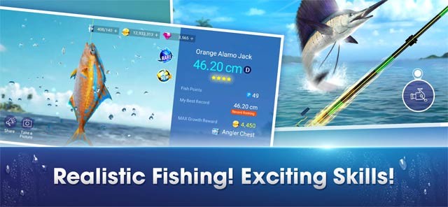 Trải nghiệm câu cá chân thực