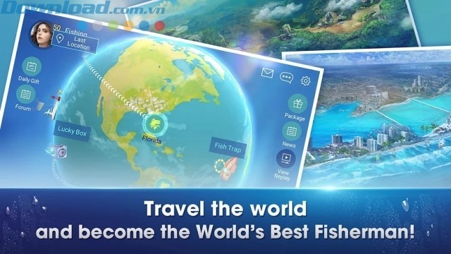 Du lịch khắp thế giới, đi tới các địa điểm nổi tiếng tuyệt đẹp