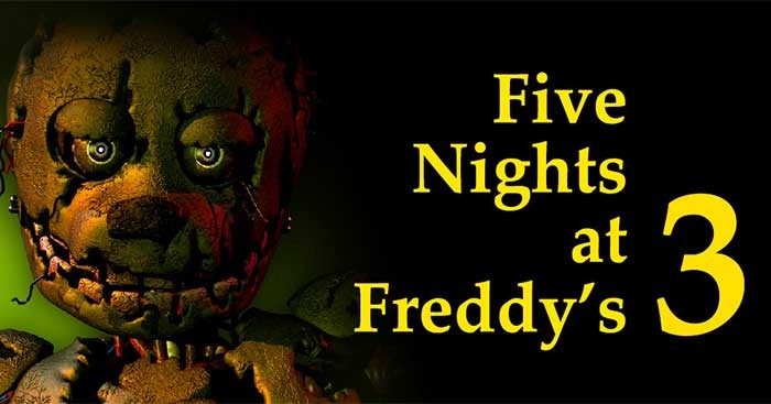 Five Nights at Freddy's 3 online là phần thứ ba trong loạt game kinh dị FNAF