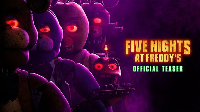 Poster phim 5 Đêm Kinh Hoàng - Five Nights at Freddy's chiếu rạp tháng 10