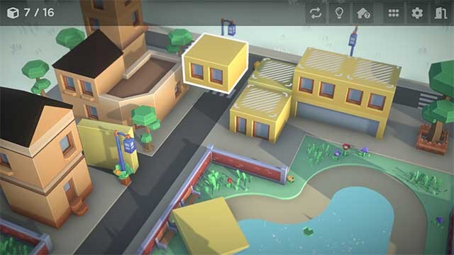 Dễ dàng đặt và sắp xếp các khối bằng hệ thống điều khiển trực quan