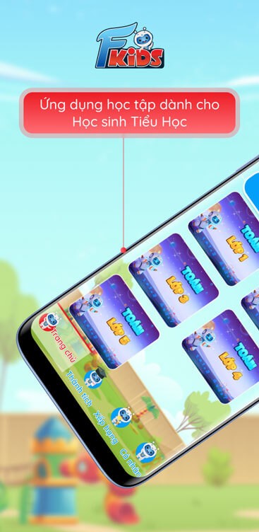 Ứng dụng dành cho học sinh Tiểu Học