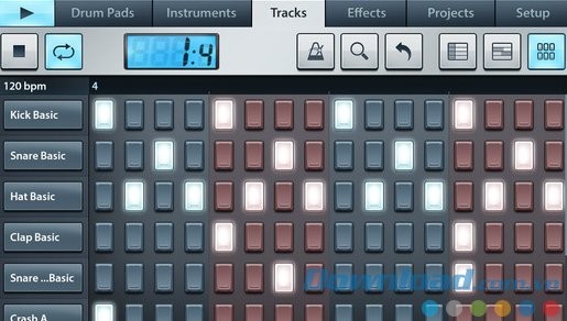 FL Studio Mobile là phần mềm tạo beat chuyên nghiệp