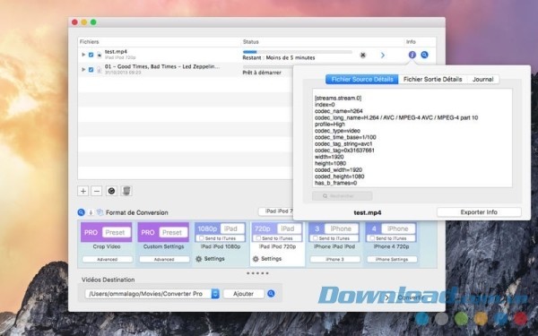 Giao diện phần mềm Flac to Any Pro trên Mac