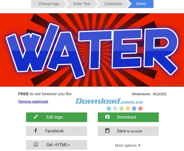 Lưu hình ảnh logo