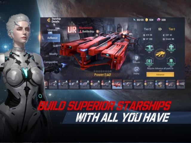 Xây dựng các siêu phi thuyền tối tân