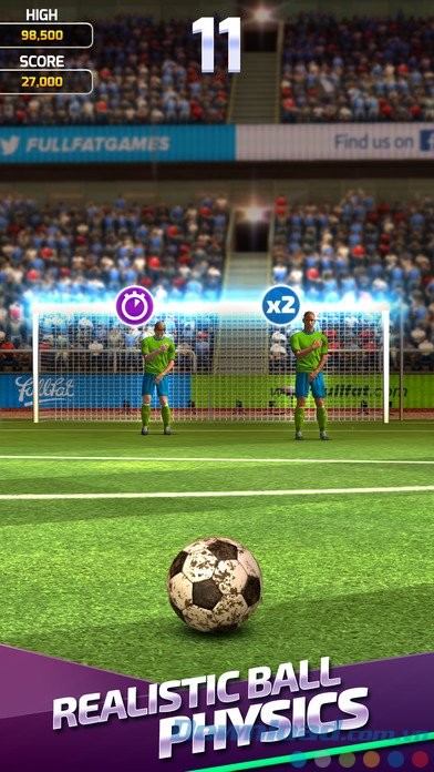 Mô phỏng chân thực bàn thắng