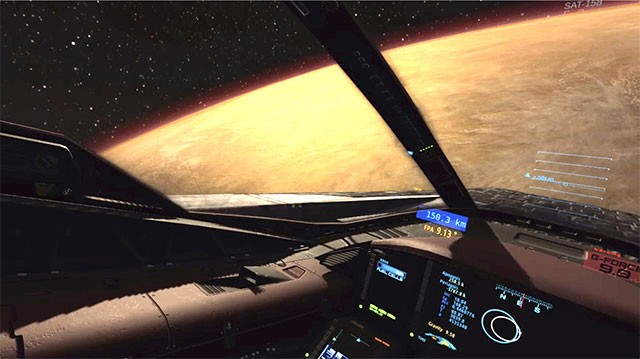 Chơi game Flight Nova ở góc nhìn thứ nhất trực quan