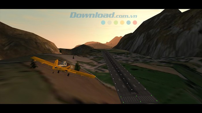 Máy bay AG Commander bay lượn trên bầu trời