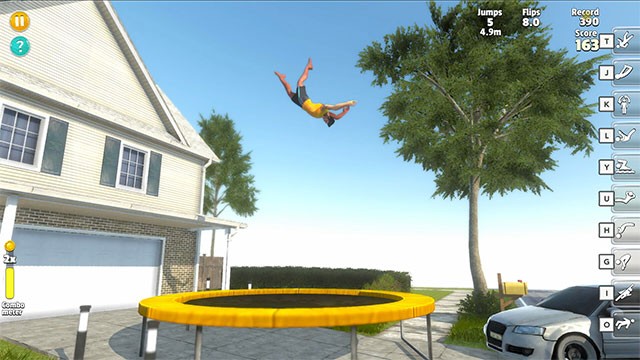 Flip Master là bộ môn thể thao trên bạt nhún lò xo cực hấp dẫn