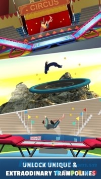 Flip Master cho Android có nhiều kỹ năng nhào lộn độc đáo