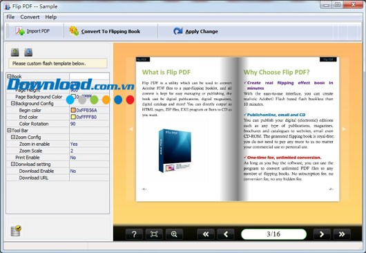 Flip PDF Professional