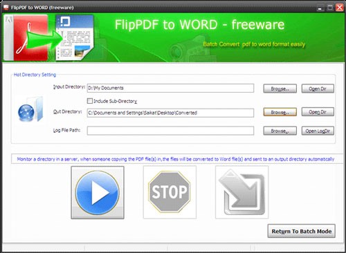Flip PDF to Word