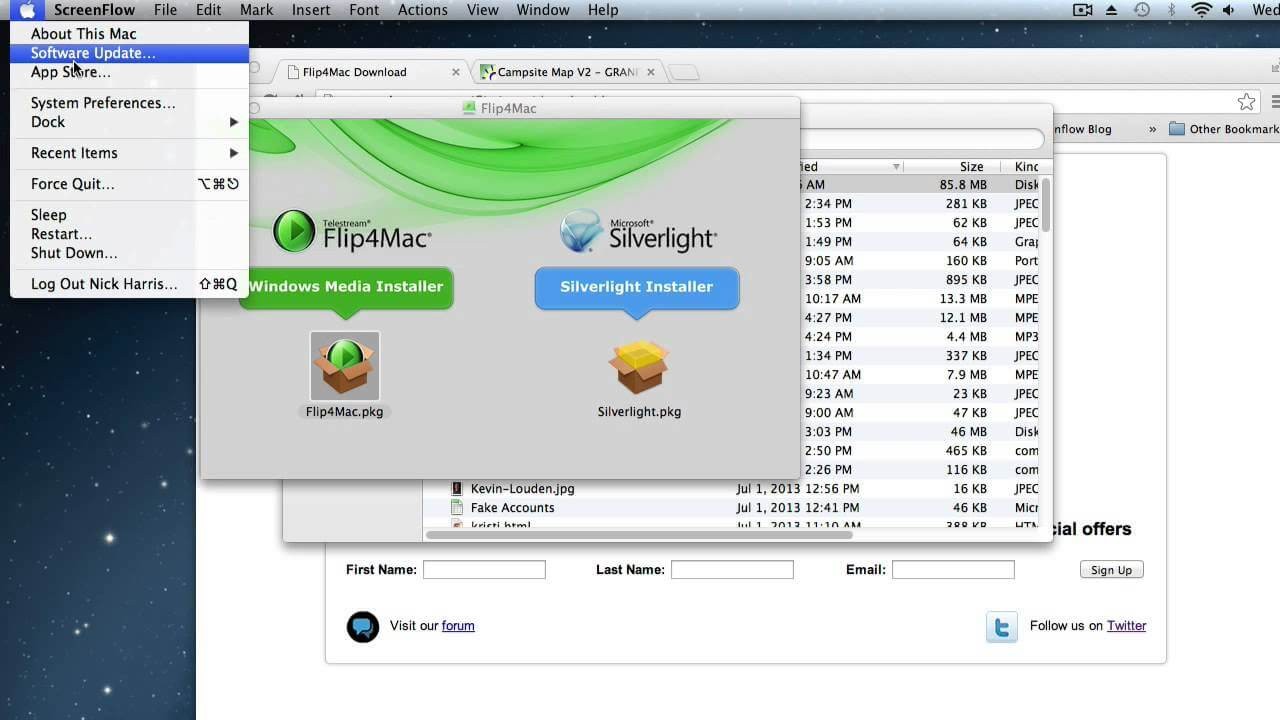 Giao diện Flip4Mac