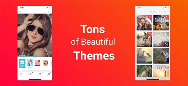 Flipagram cho iOS có nhiều hình nền đẹp