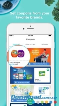 Nhận các phiếu giảm giá hot trong tuần