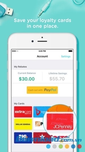 Lưu thẻ khách hàng trung thành nhanh chóng