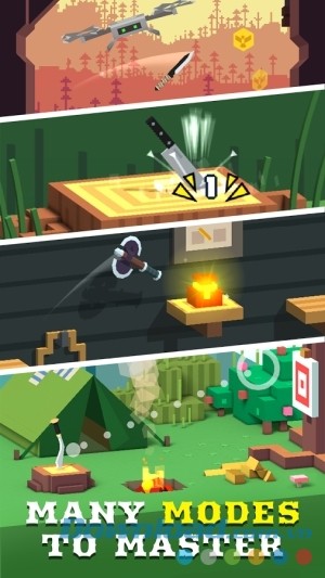 Flippy Knife cho Android có nhiều chế độ hay