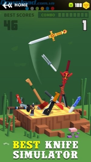 Game mô phỏng phi dao thú vị