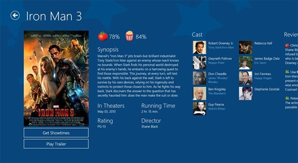 Flixster for Windows 8