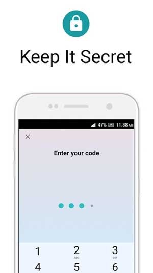 Flo được trang bị chế độ khóa bảo mật thông tin cá nhân