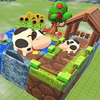 Floating Farmer - Game nông trại xếp khối Rubik độc đáo