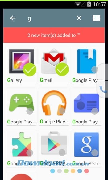 Thêm ứng dụng để tạo nhóm trên Floatoo