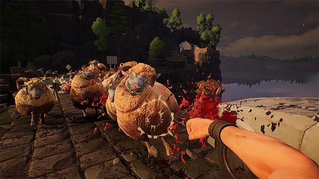 Tham gia cuộc chiến sinh tồn kinh dị chống lại bầy cừu zombie trong Flock Off!