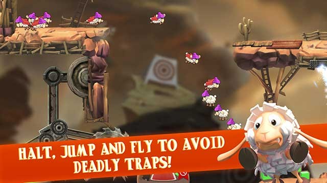 Hướng dẫn cừu nhảy, bay để tránh vác bẫy chết người