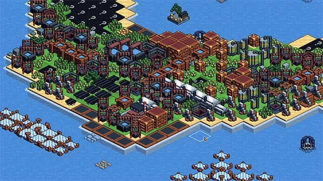 Sử dụng các tòa nhà khác nhau để khai thác các nguồn tài nguyên quý giá