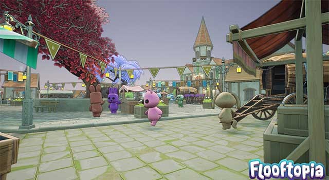 Tạo ra cuộc phiêu lưu của riêng bạn trong Flooftopia game