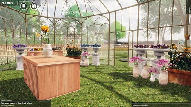 Florist Business Simulator là game kinh doanh cửa hàng hoa tuyệt đẹp