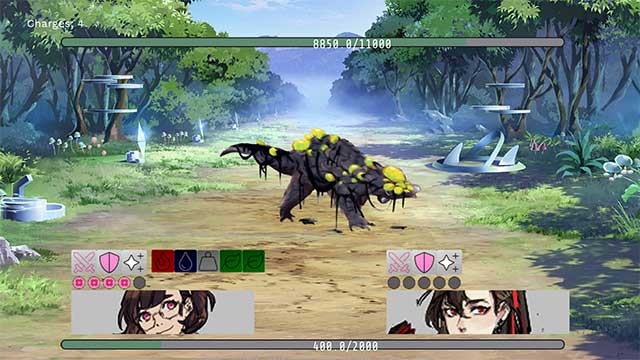 Tham gia các trận chiến RPG theo lượt đặc sắc trong Flower Knight Hú Dié