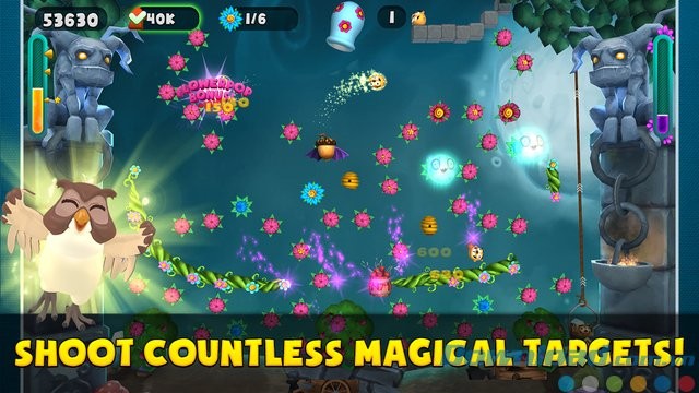 Bắn trúng mục tiêu để tạo combo