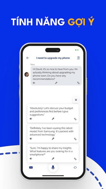 Tính năng gợi ý