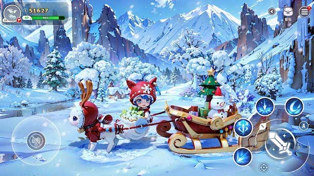 Thiết kế nhân vật đáng yêu và đắm chìm trong phong cảnh tuyệt đẹp