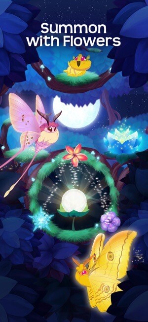 Thu thập bướm bằng các bông hoa