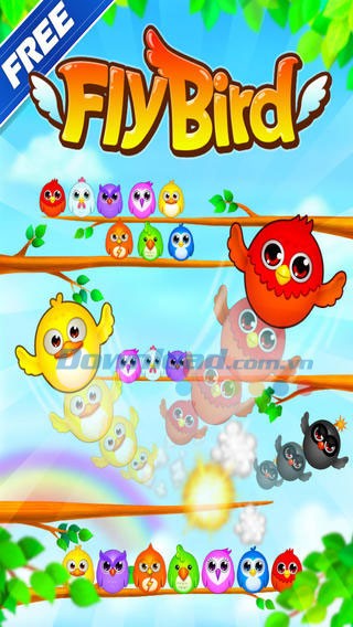 Fly Bird HD cho iOS