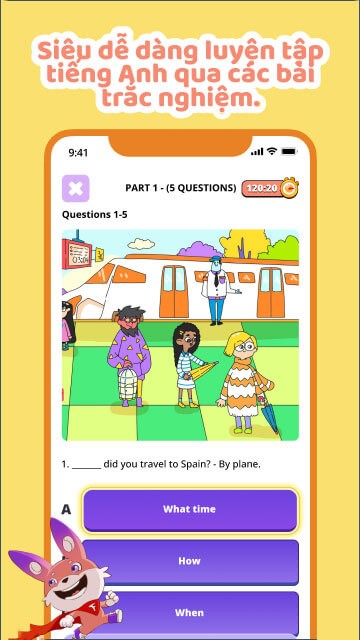 Luyện Tiếng Anh qua bài trắc nghiệm