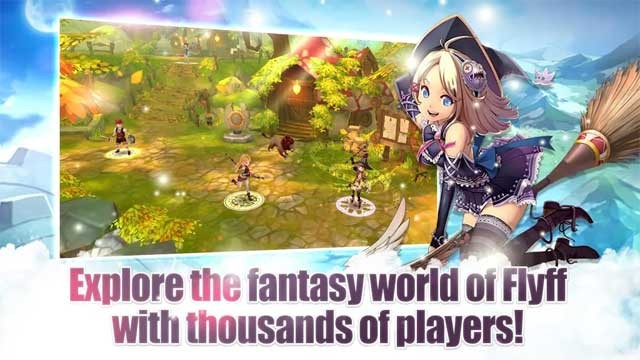 Khám phá thế giới kỳ ảo của game Flyff Legacy cho Android cùng hàng ngàn người chơi khác