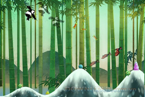 Flying Panda-Catch bandits for iOS
