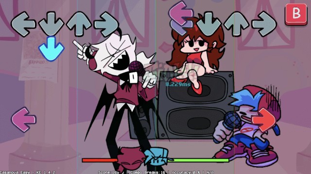 FMF Mod được xây dựng dựa theo game gốc Friday Night Funkin'