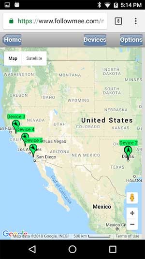FollowMee GPS Tracker sẽ chuyển đổi di động của bạn thành thiết bị theo dõi GPS