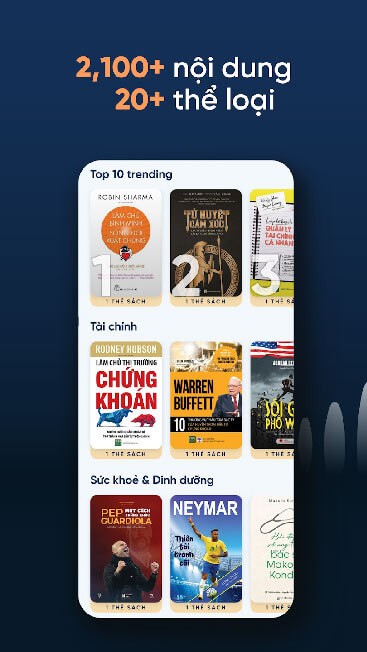 Hơn 2100 nội dung