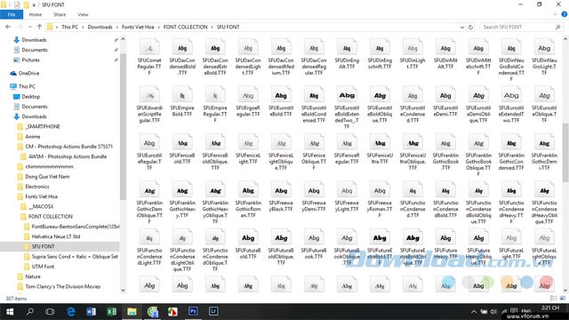 Font chữ Việt hóa